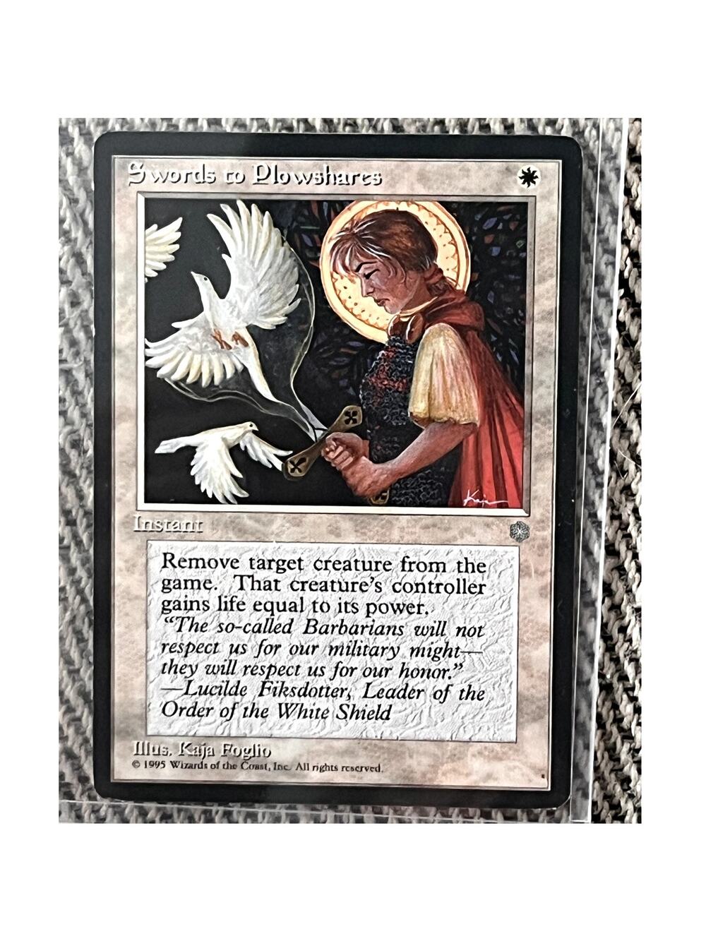 Swords to Plowshares – 1995 Ice Age – Magic: The Gathering